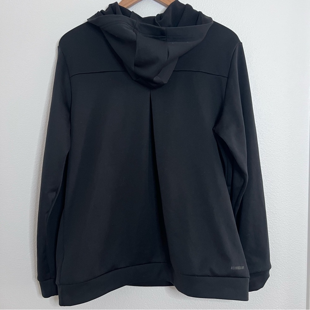 Adidas Glitter Logo Pullover Hoodie - Picture 4 of 6